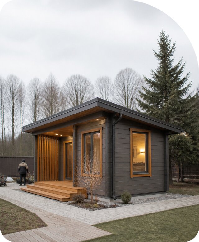 Утепленный домик под ключ в Малгобеке по цене от 464310 р. | РадиДОМА-Млг